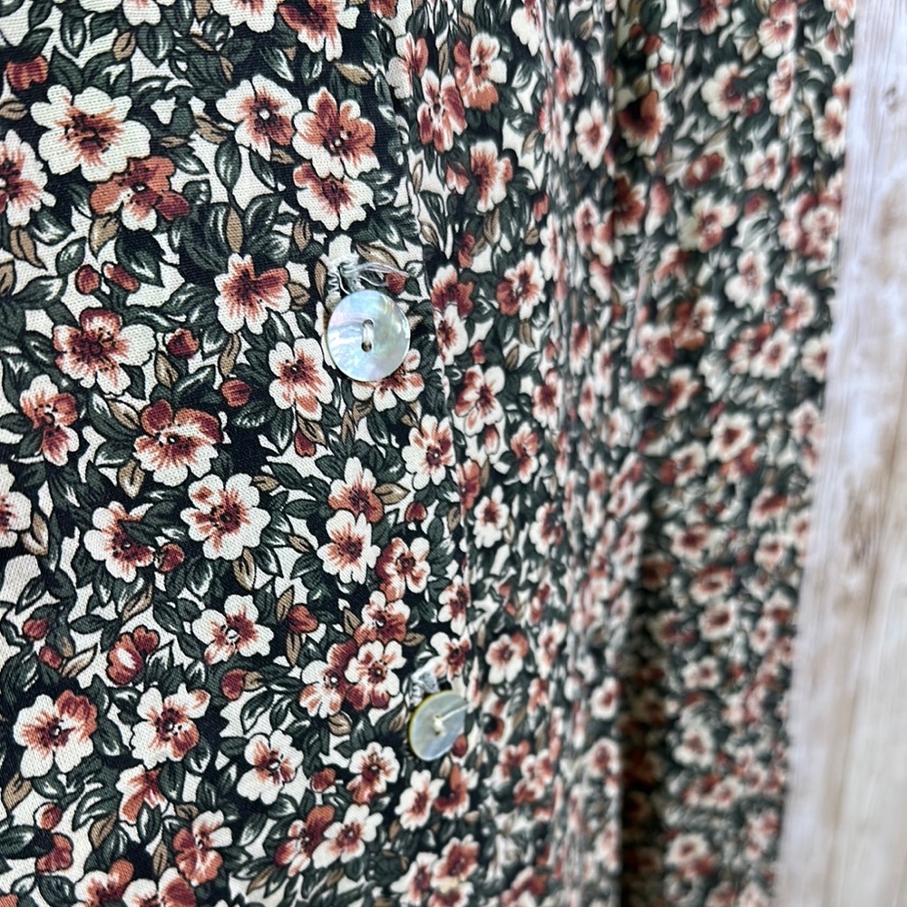 NWOT 1990s dress ms choice California floral Print Dress - Picture 6 of 9